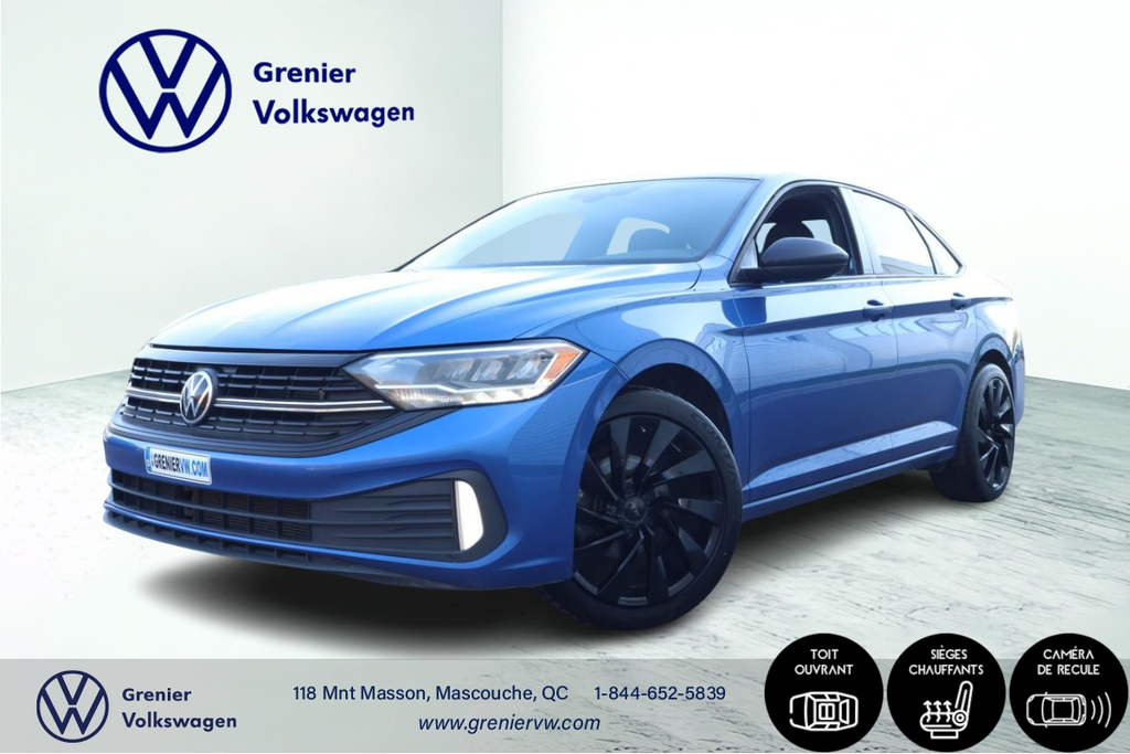 Volkswagen Jetta Comfortline,Cuir,Toit ouvrant 2022 à Terrebonne, Québec - 1 - w1024h768px