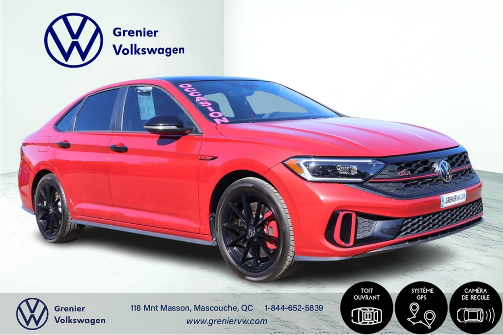 2024 Volkswagen Jetta GLI 40th, DSG, Carplay, Toit, Seulement 8000km in Terrebonne, Quebec - 3 - w1024h768px
