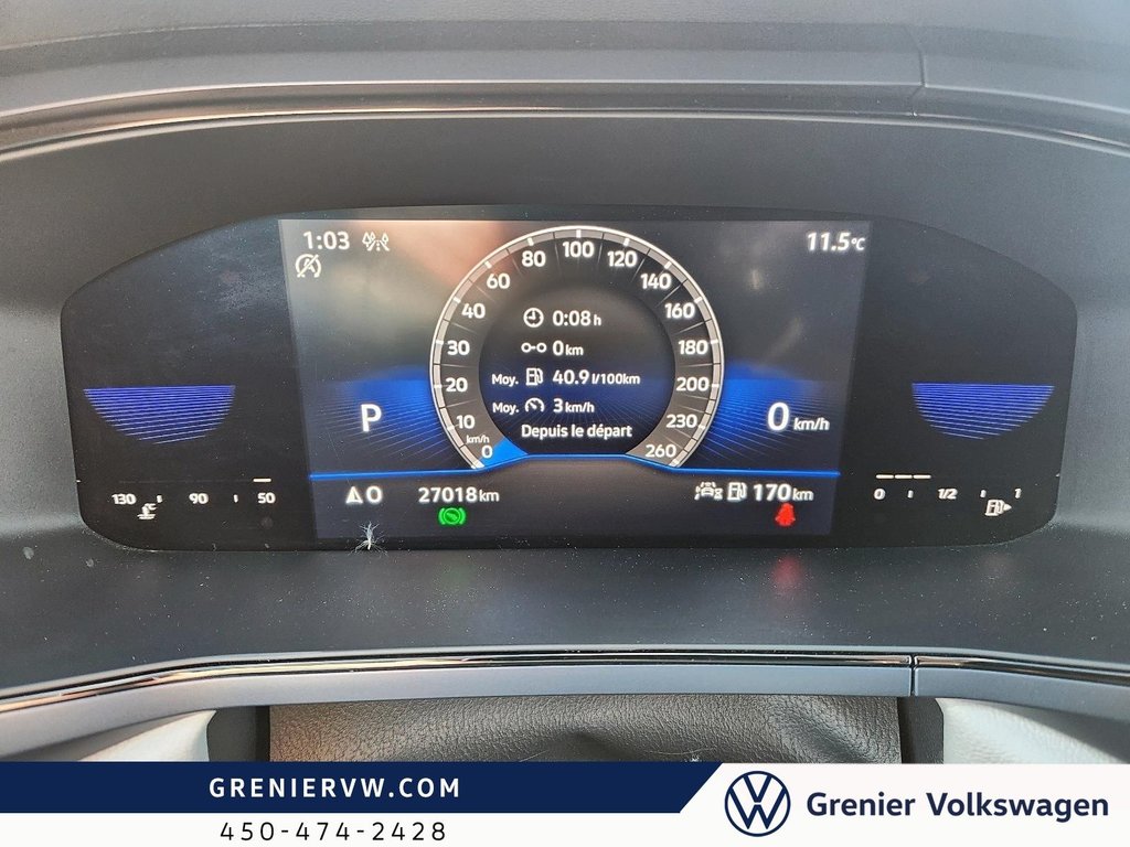 Volkswagen Taos Comfortline, Awd, Toit, Carplay 2022 à Mascouche, Québec - 31 - w1024h768px