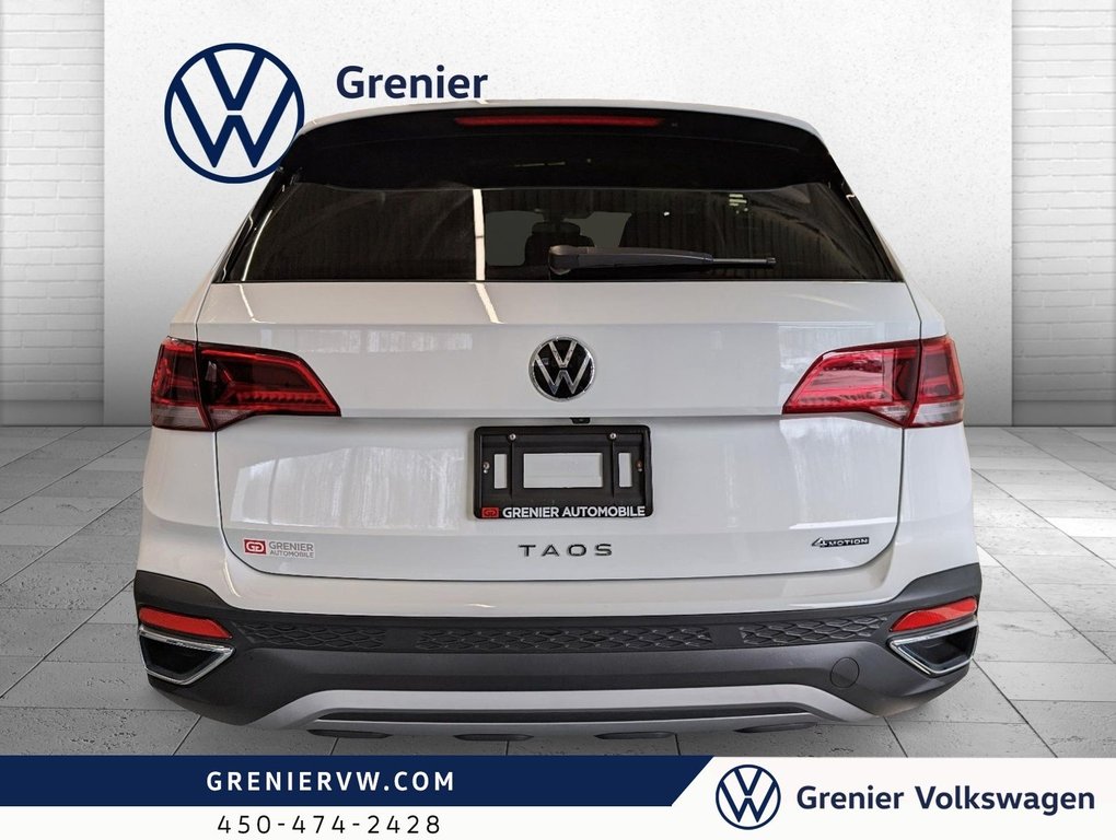 Volkswagen Taos Comfortline, Toit, Carplay, 4Motion 2022 à Mascouche, Québec - 7 - w1024h768px