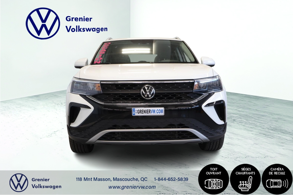Volkswagen Taos 2022 Comfortline, Toit ouvrant, Sieges chauffants 2022 à Mascouche, Québec - 2 - w1024h768px