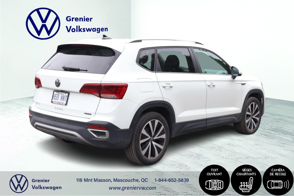 2022 Volkswagen Taos Highline, Toit pano, Audio Beats in Terrebonne, Quebec - 7 - w1024h768px
