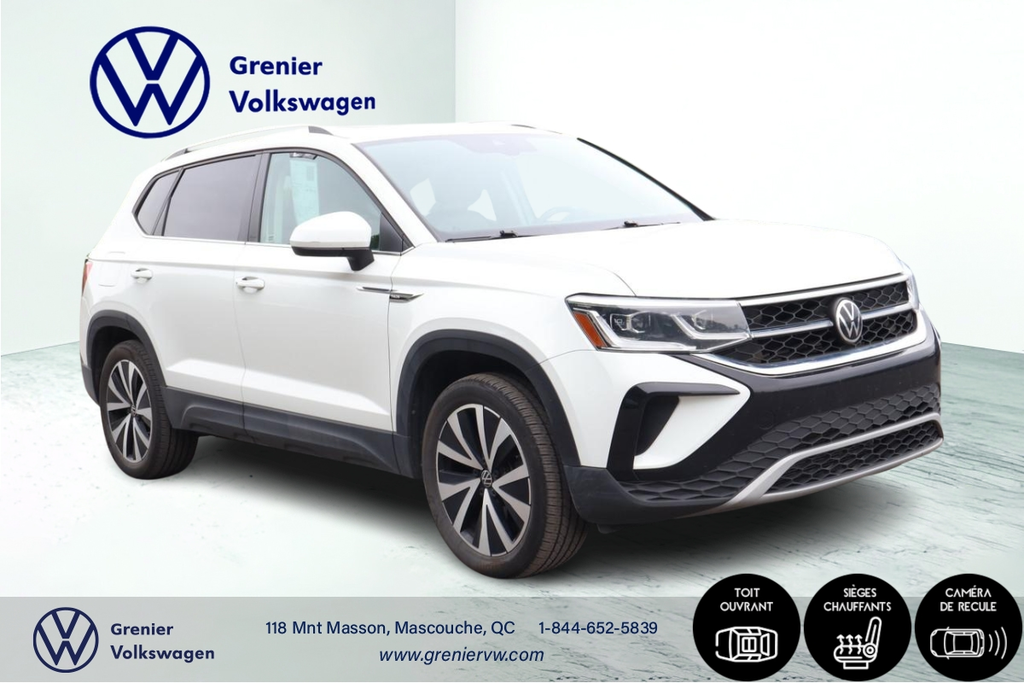 2022 Volkswagen Taos Highline, Toit pano, Audio Beats in Terrebonne, Quebec - 3 - w1024h768px