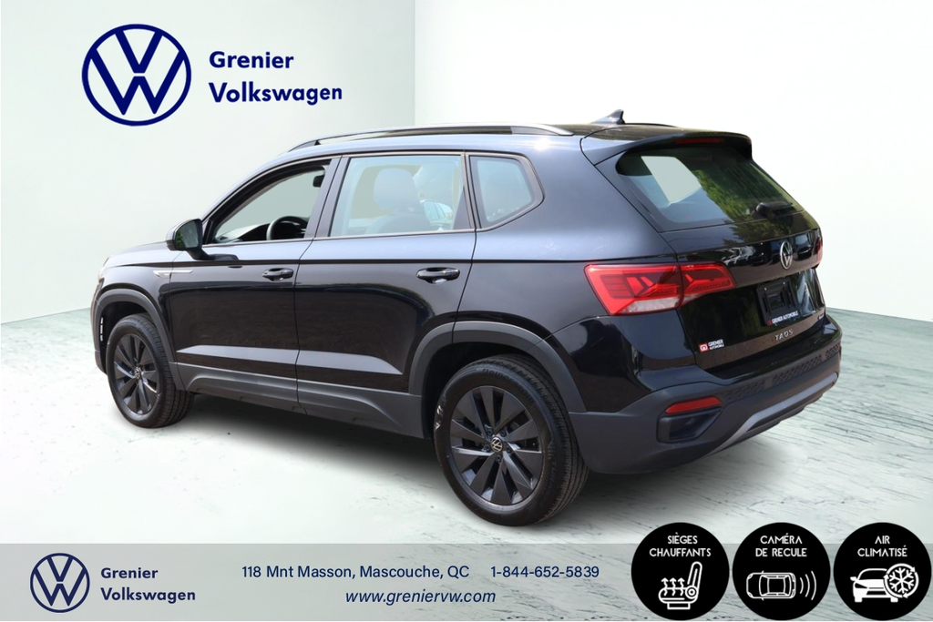 2022 Volkswagen Taos Trendline, Jamais Accidenté, Siege Chauff, Carplay in Terrebonne, Quebec - 5 - w1024h768px