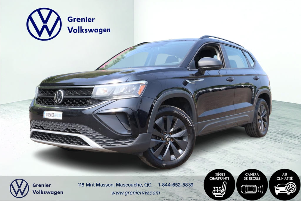 2022 Volkswagen Taos Trendline, Jamais Accidenté, Siege Chauff, Carplay in Terrebonne, Quebec - 1 - w1024h768px