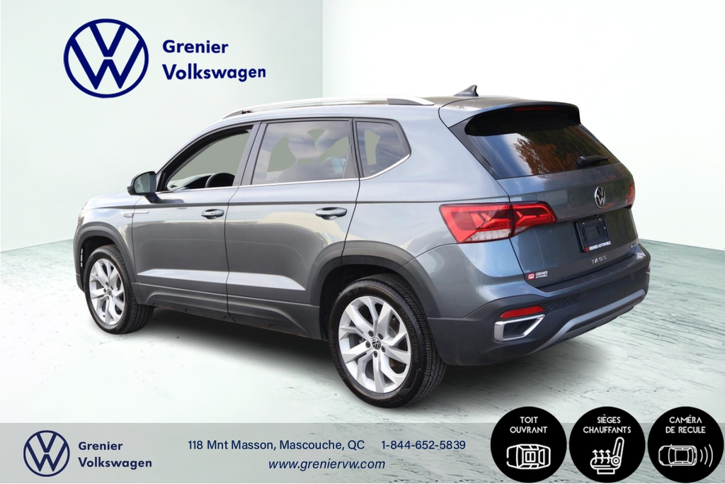 Volkswagen Taos Comfortline 4Motion,Jamais accidente 2022 à Mascouche, Québec - 5 - w1024h768px