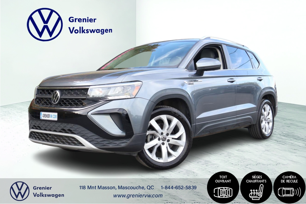 Volkswagen Taos Comfortline 4Motion,Jamais accidente 2022 à Mascouche, Québec - 1 - w1024h768px