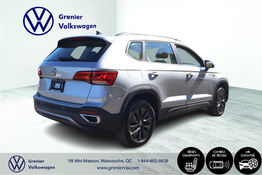 Volkswagen Taos Trendline, Bas kilo, Carplay, Caméra 2022 à Mascouche, Québec - 7 - w1024h768px