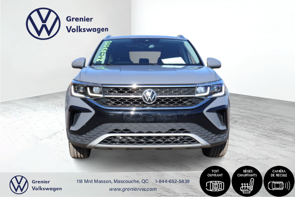 2022 Volkswagen TAOS Highline,1 Seul proprietaire,4motion in Mascouche, Quebec - 2 - w1024h768px