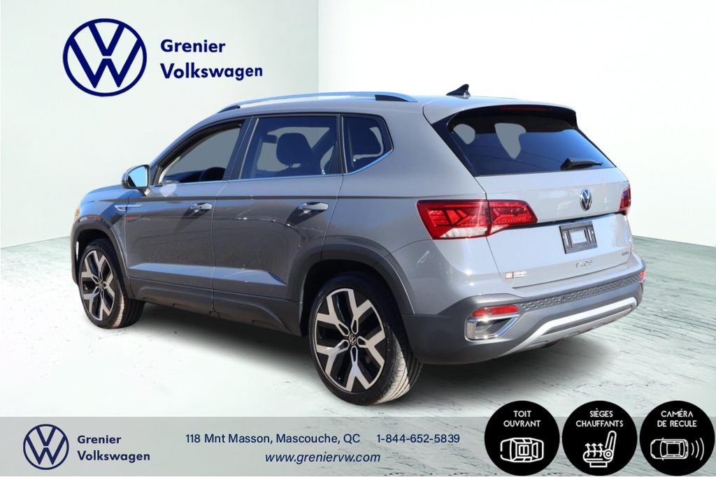 2022 Volkswagen TAOS Highline,1 Seul proprietaire,4motion in Mascouche, Quebec - 5 - w1024h768px