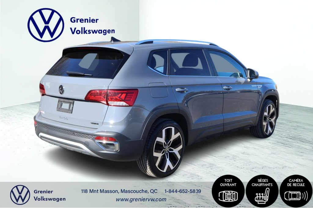 2022 Volkswagen TAOS Highline,1 Seul proprietaire,4motion in Mascouche, Quebec - 7 - w1024h768px
