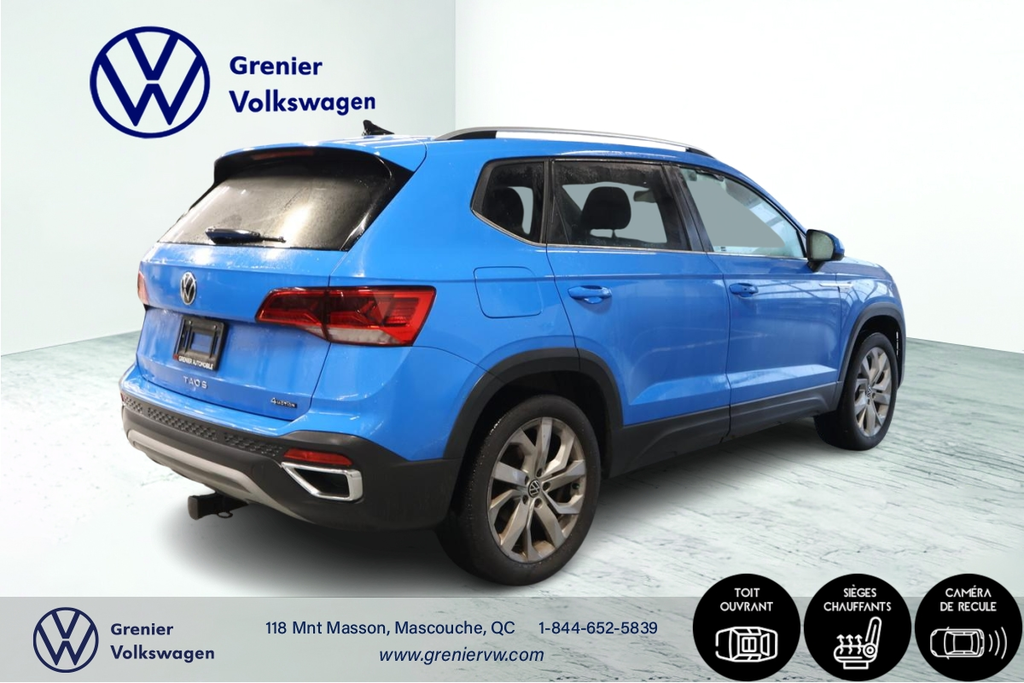 2022 Volkswagen TAOS Comfortline,Jamais accidenté in Terrebonne, Quebec - 6 - w1024h768px
