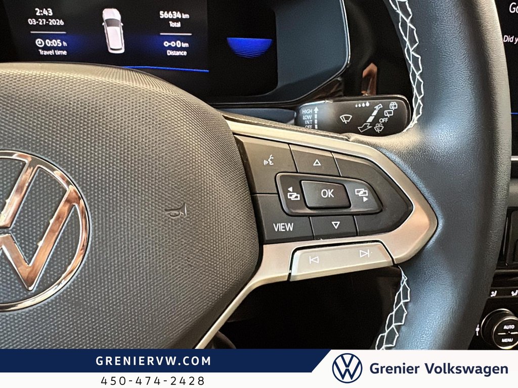 Volkswagen TAOS Comfortline, Toit Pano, Carplay, Siege Chauffant 2022 à Terrebonne, Québec - 18 - w1024h768px