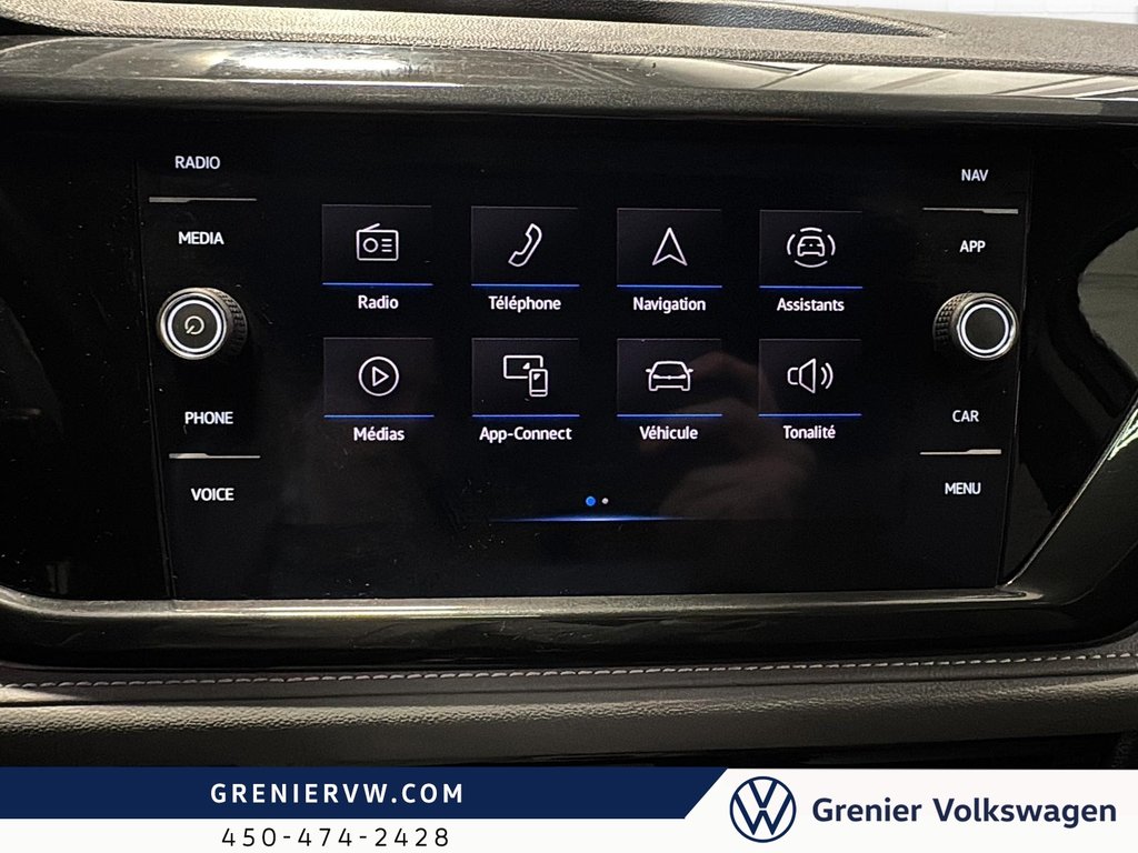 Volkswagen Taos Highline, AWD, Cuir, Toit, Carplay 2022 à Terrebonne, Québec - 14 - w1024h768px
