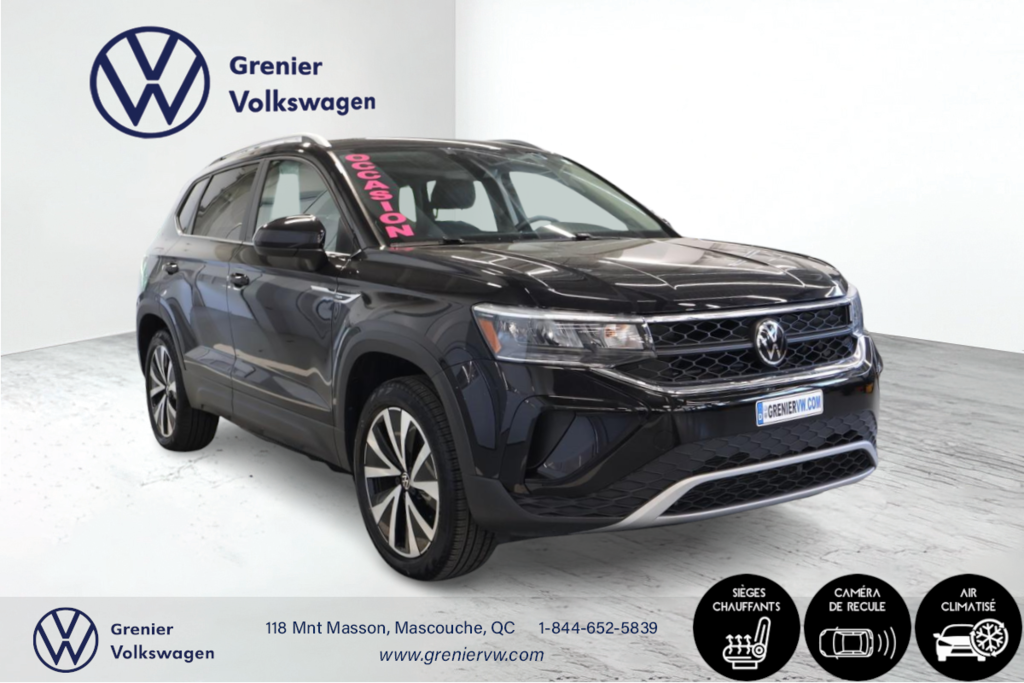 Volkswagen Taos Comfortline,4MOTION,Mags, Bluethoot 2023 à Mascouche, Québec - 3 - w1024h768px