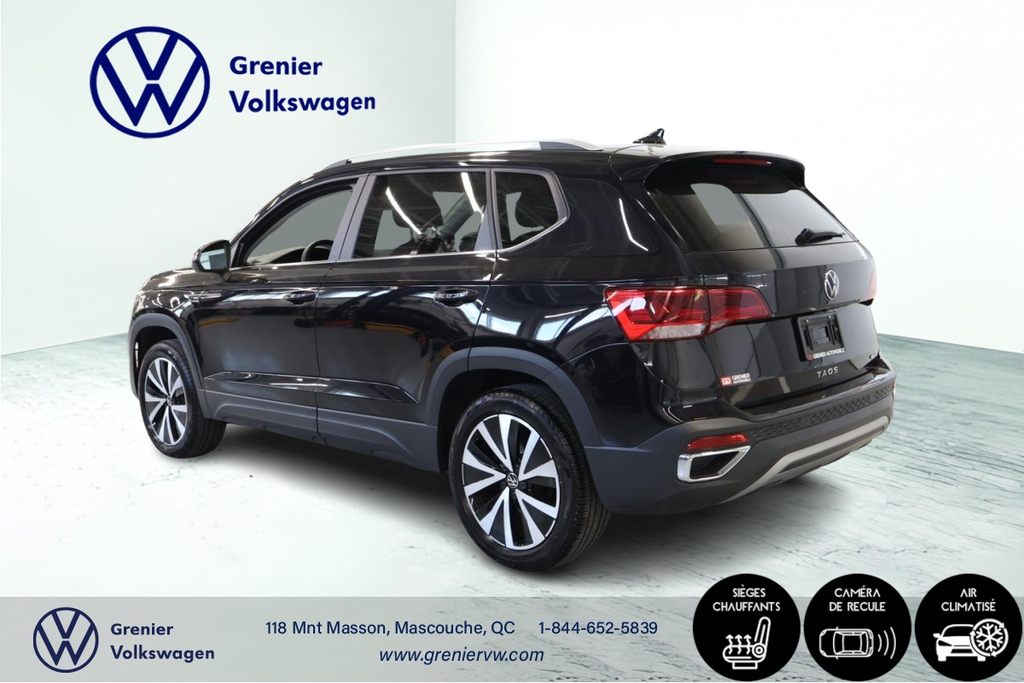 Volkswagen Taos Comfortline,4MOTION,Mags, Bluethoot 2023 à Mascouche, Québec - 7 - w1024h768px