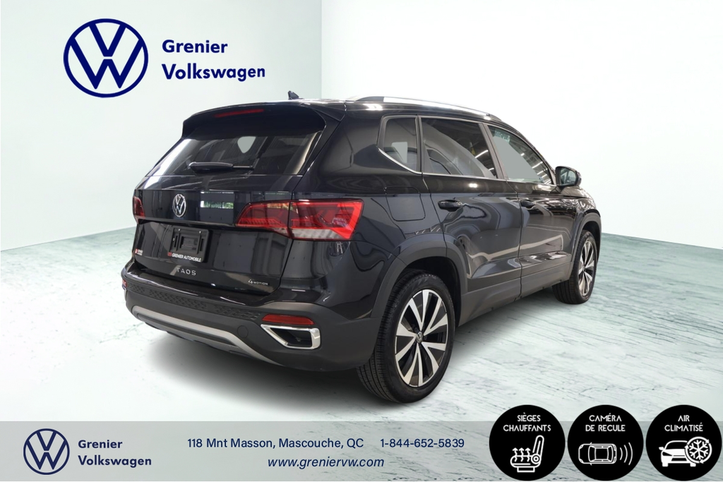 Volkswagen Taos Comfortline,4MOTION,Mags, Bluethoot 2023 à Mascouche, Québec - 5 - w1024h768px