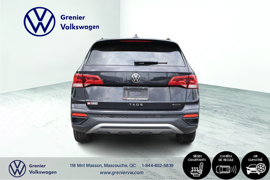 Volkswagen Taos 4MOTION+MAGS+A/C 2023 à Mascouche, Québec - 6 - w1024h768px