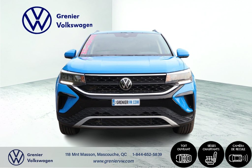 2023 Volkswagen Taos Comfortline, Carplay, Toit ouvrant, 4Motion in Mascouche, Quebec - 2 - w1024h768px