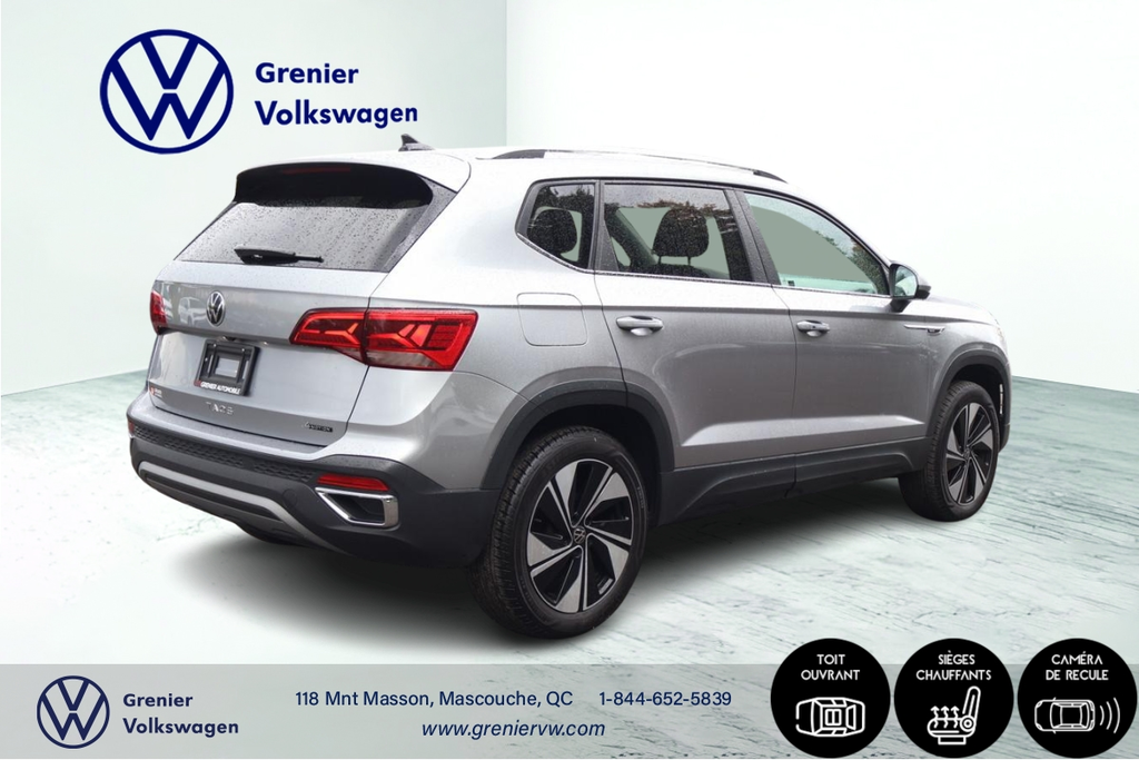 Volkswagen Taos Comfortline, Toit, Carplay, 4Motion 2023 à Mascouche, Québec - 7 - w1024h768px