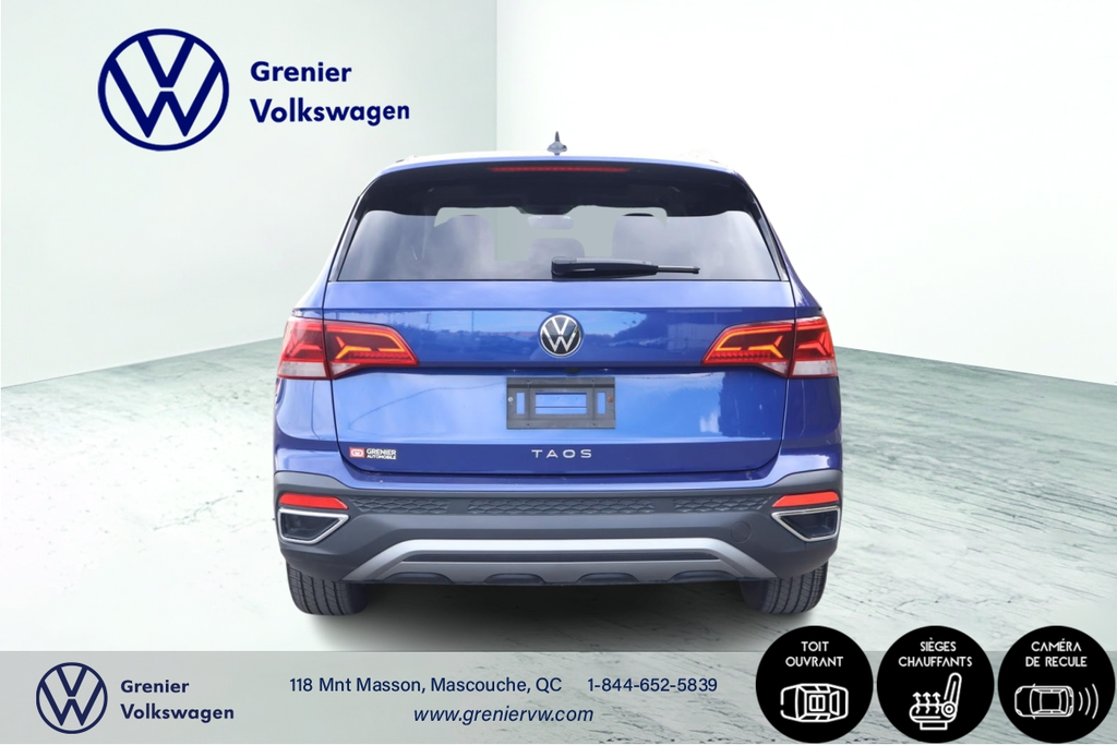 Volkswagen TAOS Comfortline,Jamais accidente 2023 à Terrebonne, Québec - 6 - w1024h768px