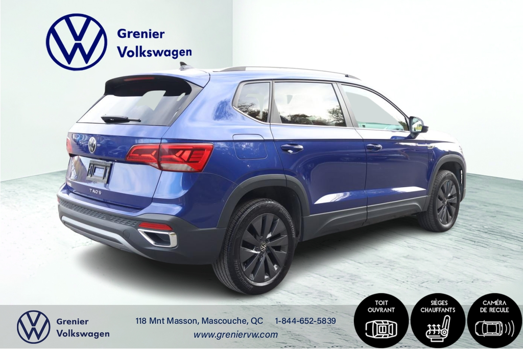 Volkswagen TAOS Comfortline,Jamais accidente 2023 à Terrebonne, Québec - 7 - w1024h768px