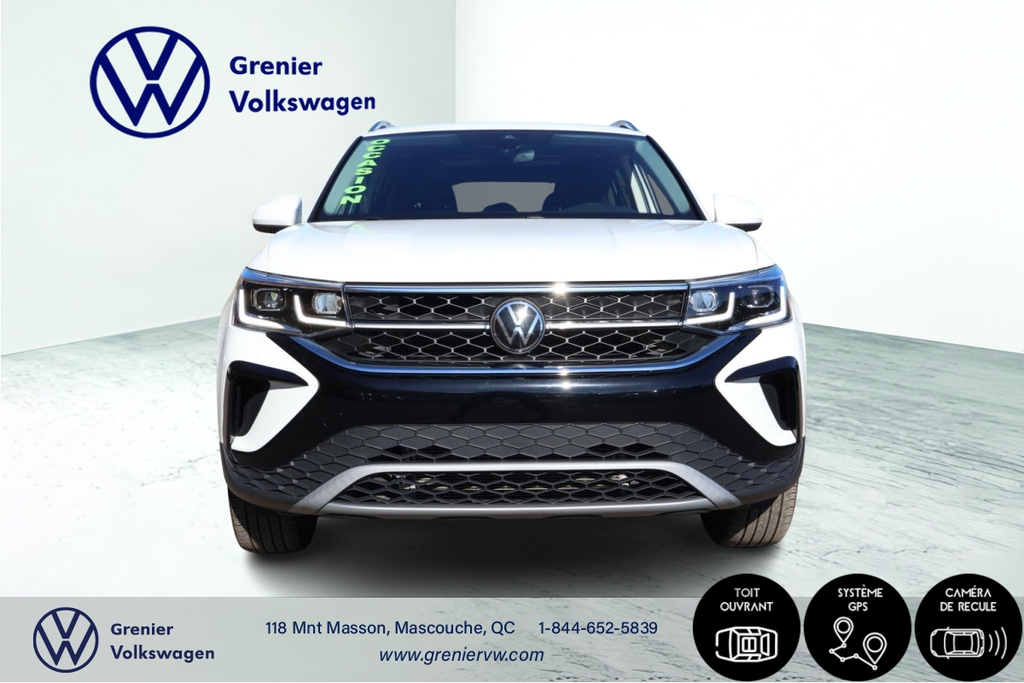 2023 Volkswagen TAOS Highline,Jamais accidente,1 proprietaire in Mascouche, Quebec - 2 - w1024h768px