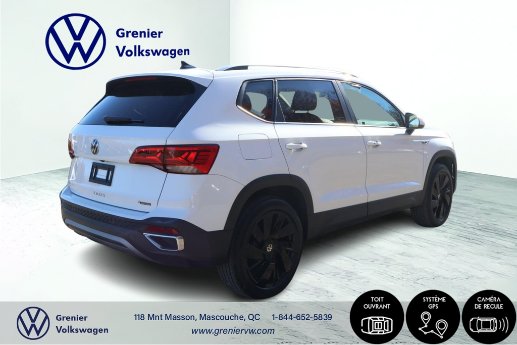 2023 Volkswagen TAOS Highline,Jamais accidente,1 proprietaire in Mascouche, Quebec - 7 - w1024h768px