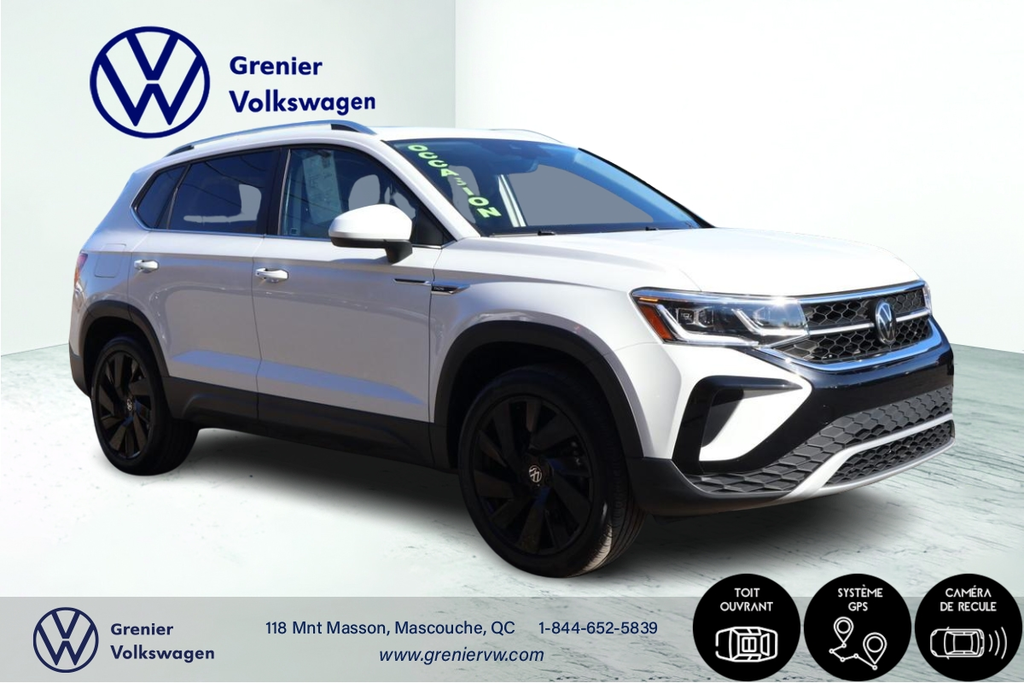 2023 Volkswagen TAOS Highline,Jamais accidente,1 proprietaire in Mascouche, Quebec - 3 - w1024h768px