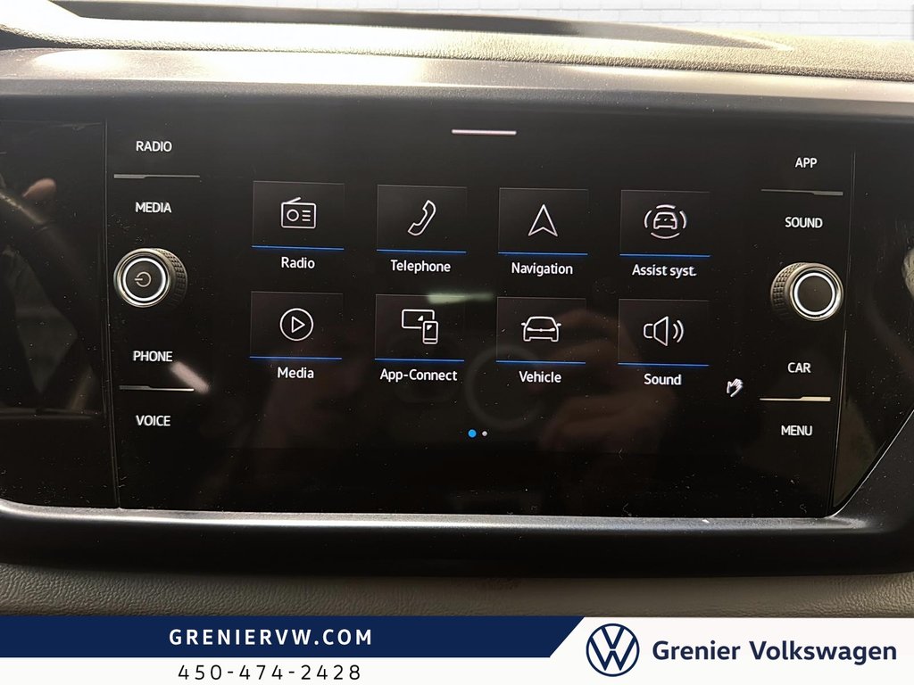 Volkswagen TAOS Comfortline, 1 Propriétaire, Toit Pano, Carplay 2023 à Terrebonne, Québec - 20 - w1024h768px