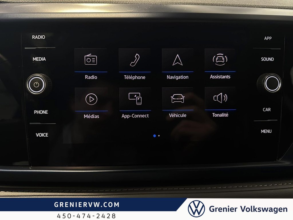 Volkswagen TAOS Comfortline, Carplay, Siege Chauf 2023 à Terrebonne, Québec - 17 - w1024h768px