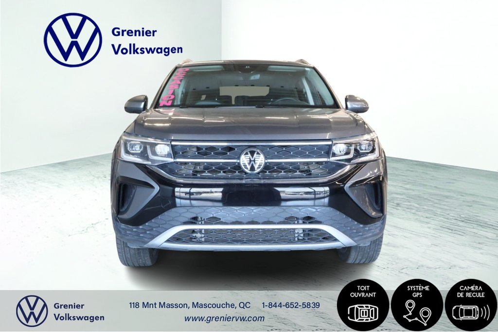 Volkswagen Taos Highline+19''+toit pano+cuir 2024 à Mascouche, Québec - 2 - w1024h768px