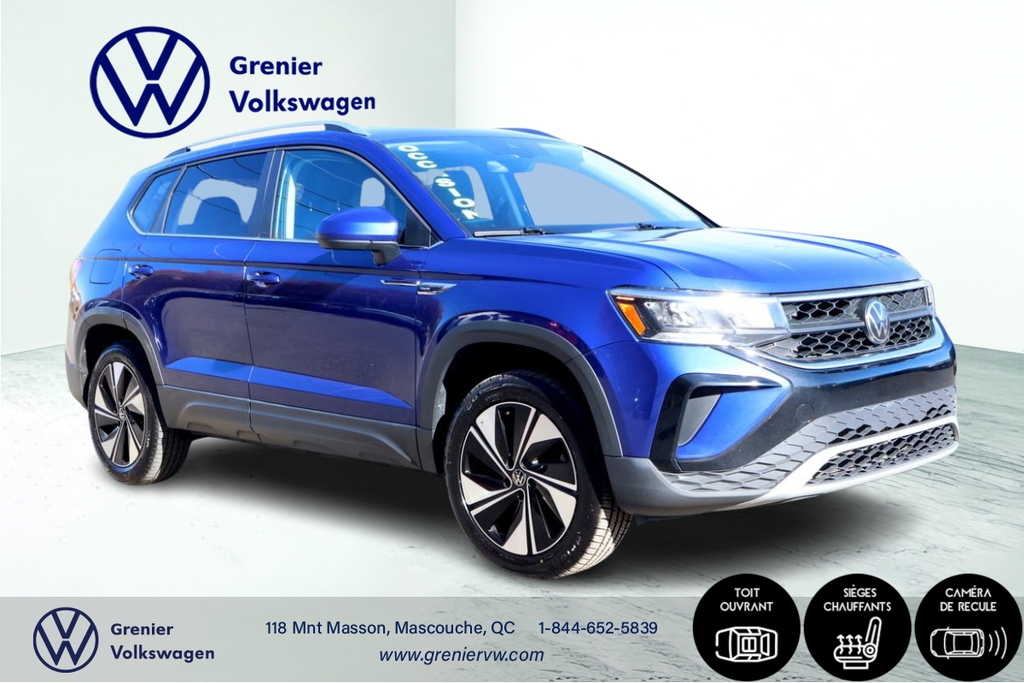 2024 Volkswagen TAOS Comfortline, 4Motion, Carplay, Toit ouvrant in Mascouche, Quebec - 3 - w1024h768px