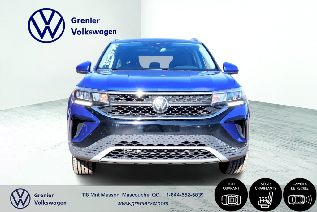 2024 Volkswagen TAOS Comfortline, 4Motion, Carplay, Toit ouvrant in Mascouche, Quebec - 2 - w1024h768px