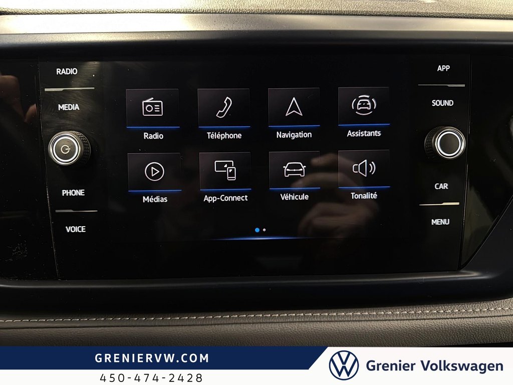 Volkswagen TAOS Comfortline, AWD, Carplay, Siège Chauffant 2024 à Terrebonne, Québec - 14 - w1024h768px