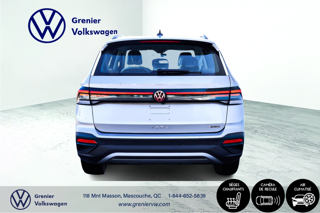2025 Volkswagen Taos Trendline 4MOTION in Mascouche, Quebec - 5 - w1024h768px