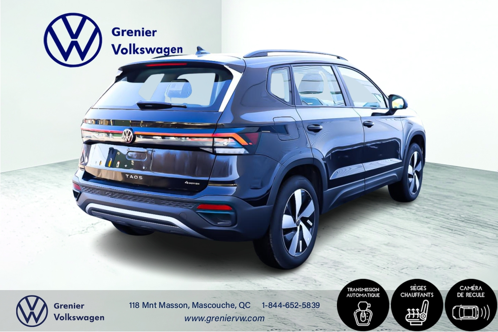 2025 Volkswagen Taos Trendline 4MOTION in Mascouche, Quebec - 6 - w1024h768px
