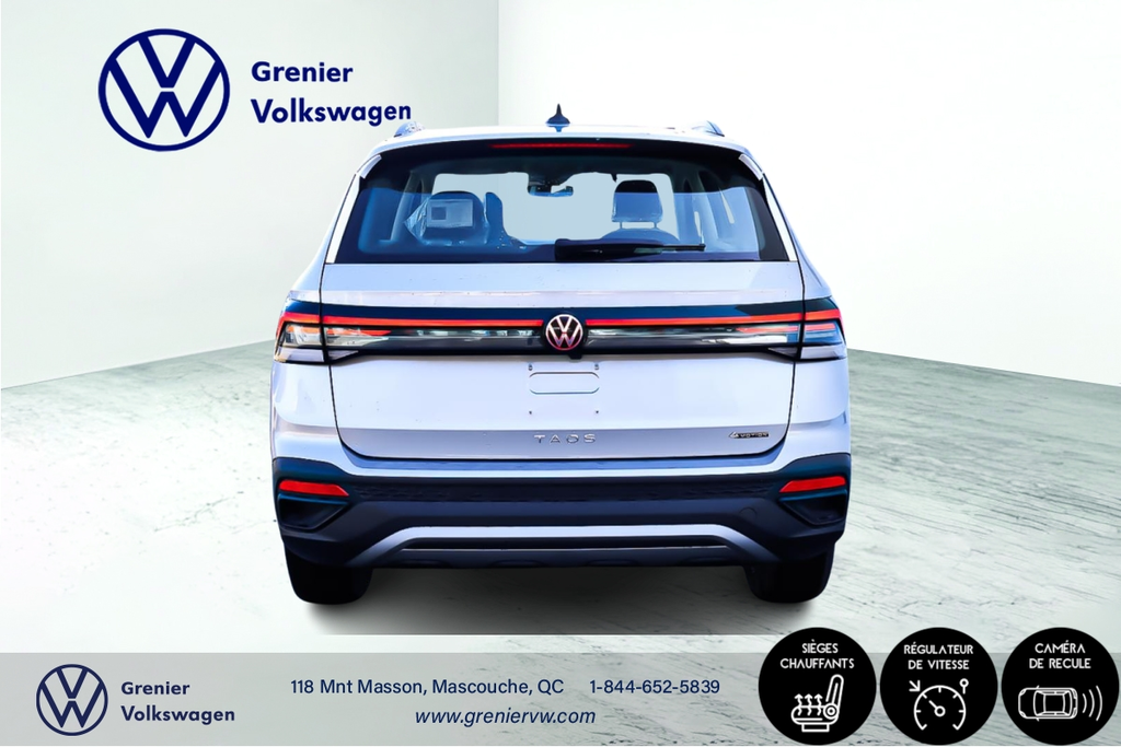 2025 Volkswagen Taos Trendline 4MOTION in Mascouche, Quebec - 5 - w1024h768px