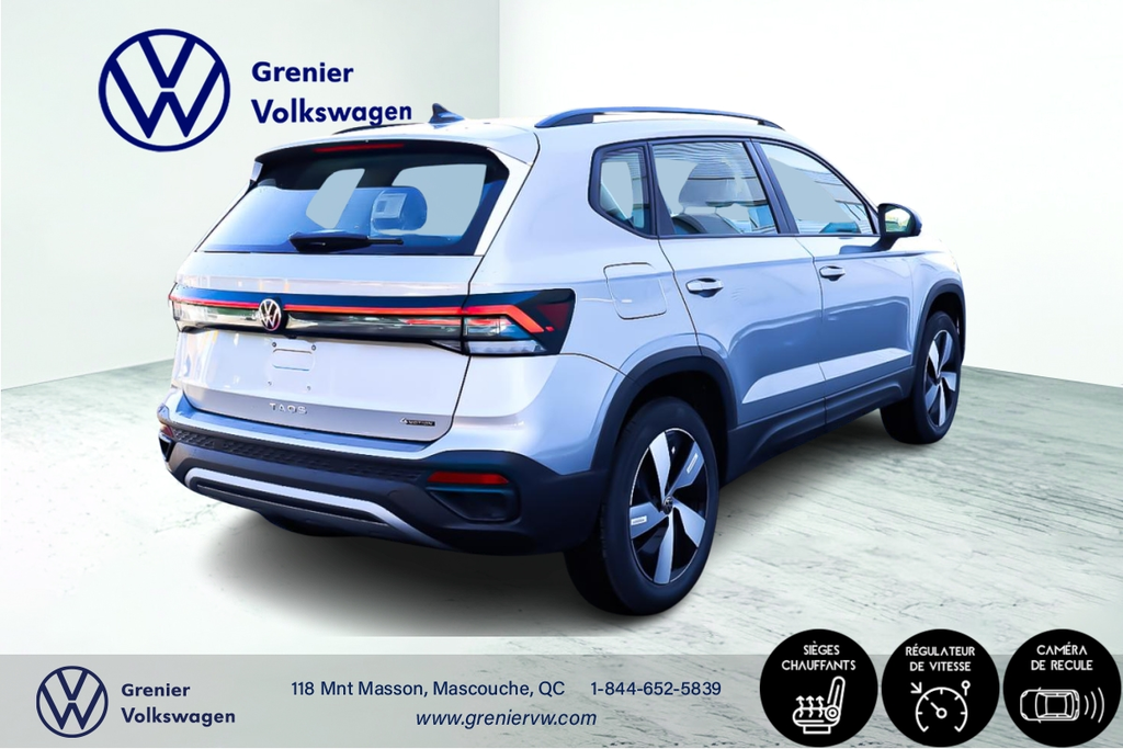 2025 Volkswagen Taos Trendline 4MOTION in Mascouche, Quebec - 6 - w1024h768px