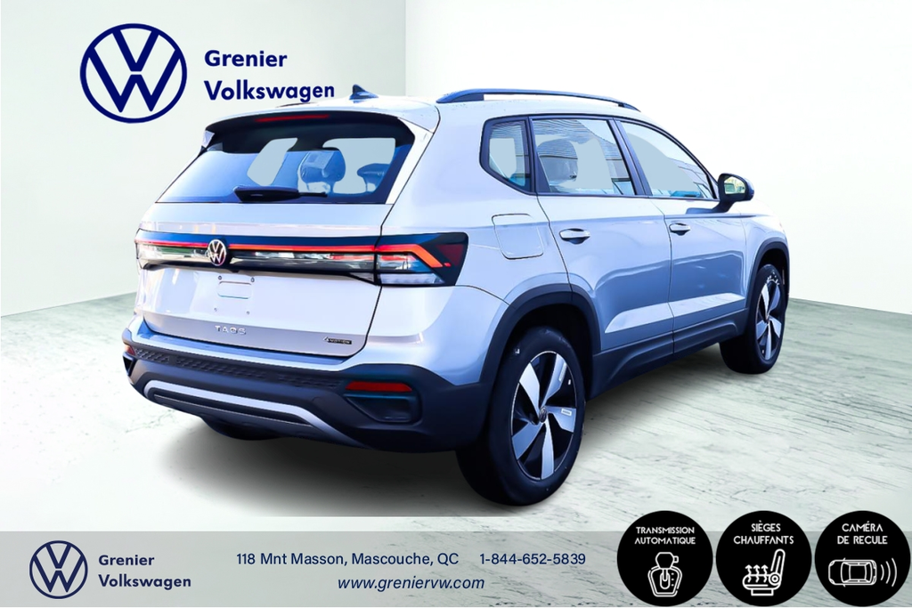 2025 Volkswagen Taos Trendline 4MOTION in Mascouche, Quebec - 6 - w1024h768px