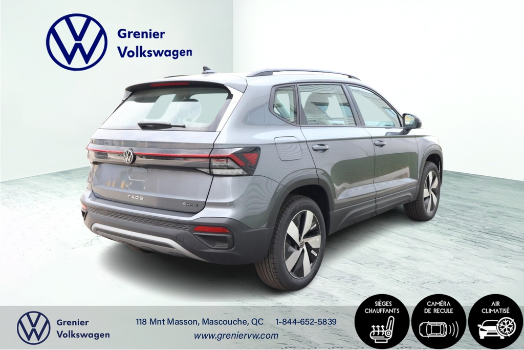 2025 Volkswagen Taos Trendline 4MOTION in Mascouche, Quebec - 4 - w1024h768px