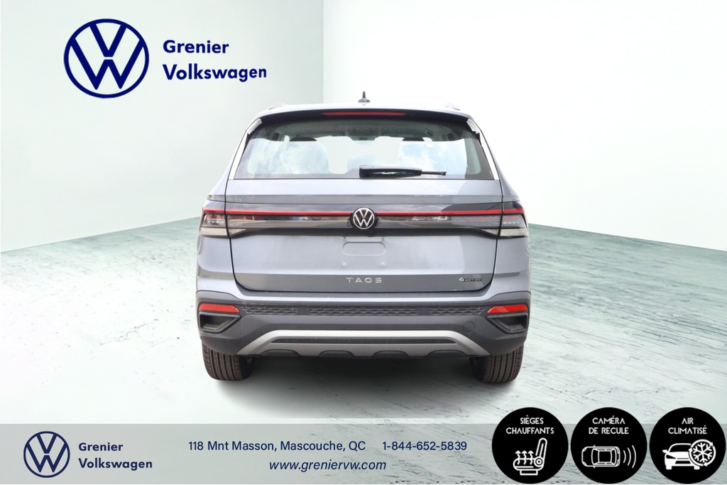 2025 Volkswagen Taos Trendline 4MOTION in Mascouche, Quebec - 5 - w1024h768px