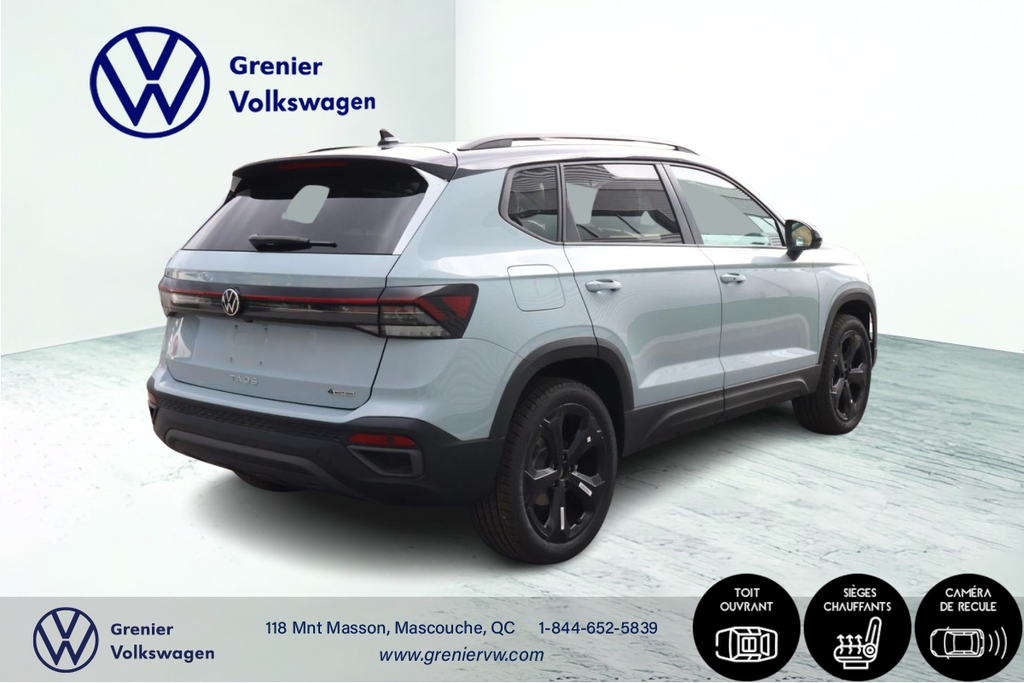 2025 Volkswagen Taos Comfortline Black Edition 4MOTION in Mascouche, Quebec - 4 - w1024h768px