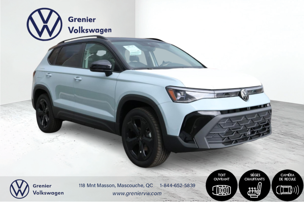 2025 Volkswagen Taos Comfortline Black Edition 4MOTION in Mascouche, Quebec - 3 - w1024h768px
