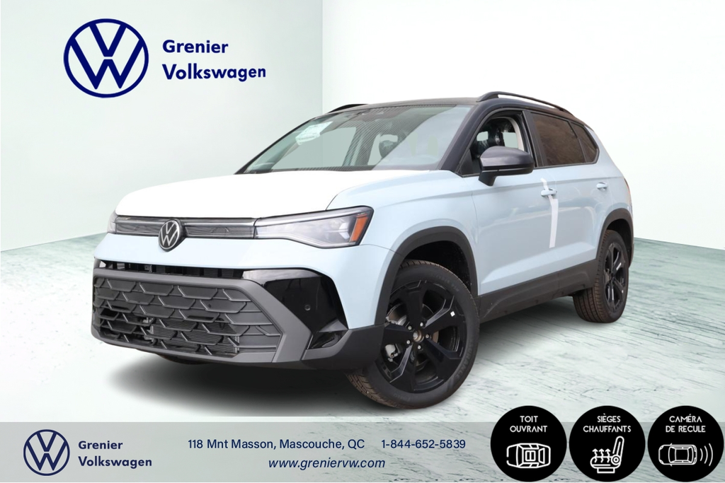 2025 Volkswagen Taos Comfortline Black Edition 4MOTION in Mascouche, Quebec - 1 - w1024h768px