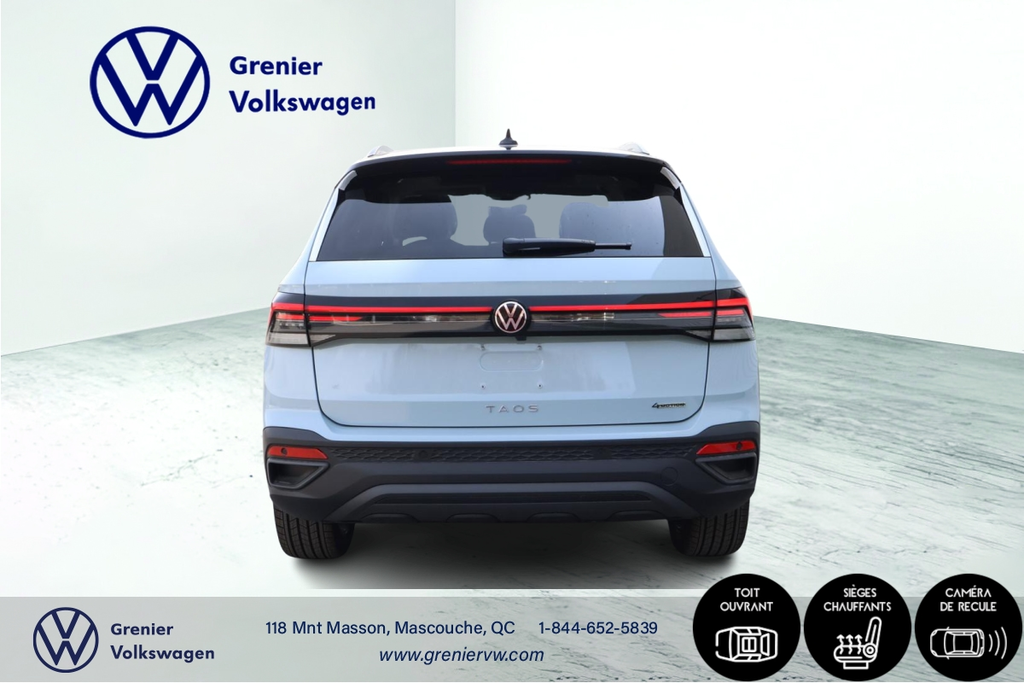 Volkswagen Taos Comfortline Black Edition 4MOTION 2025 à Mascouche, Québec - 5 - w1024h768px