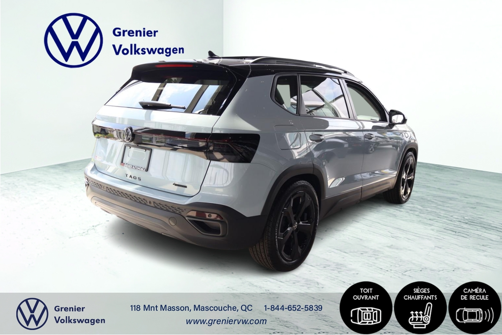 Volkswagen Taos Comfortline Black Edition 4MOTION 2025 à Mascouche, Québec - 3 - w1024h768px