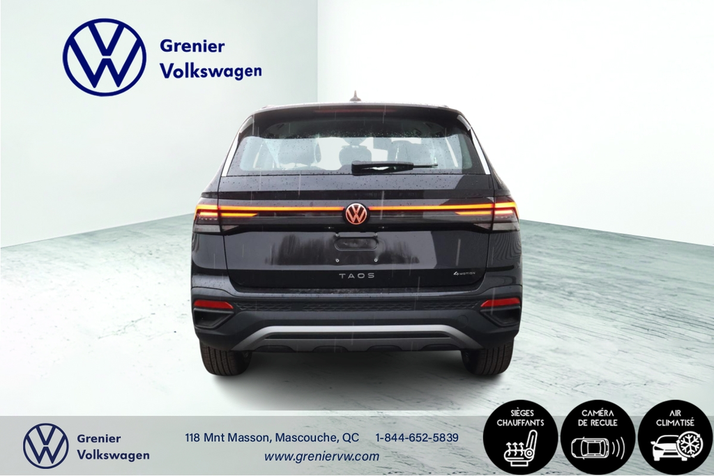 2025 Volkswagen Taos Trendline 4MOTION in Mascouche, Quebec - 5 - w1024h768px