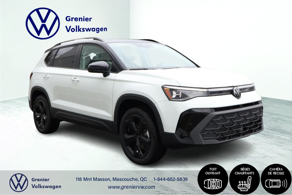 2025 Volkswagen Taos Comfortline Black Edition 4MOTION in Mascouche, Quebec - 3 - w1024h768px
