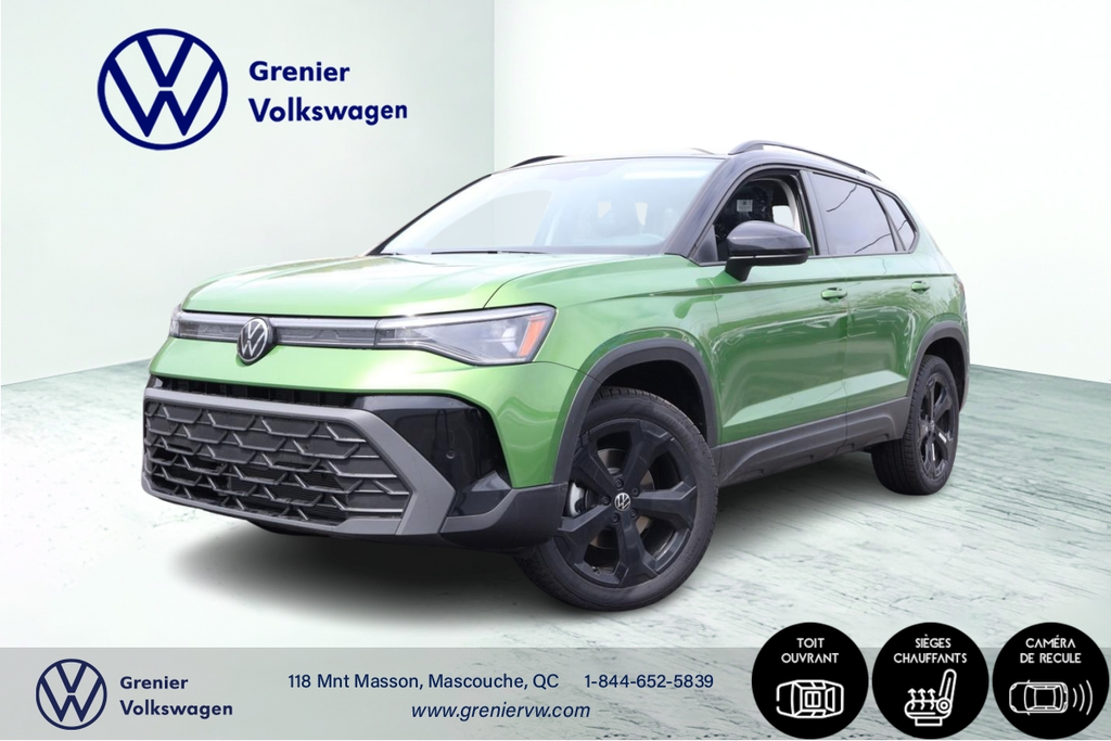 Volkswagen Taos Comfortline Black Edition 4MOTION 2025 à Mascouche, Québec - 1 - w1024h768px